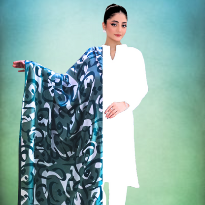 White Shamoze Silk Dress