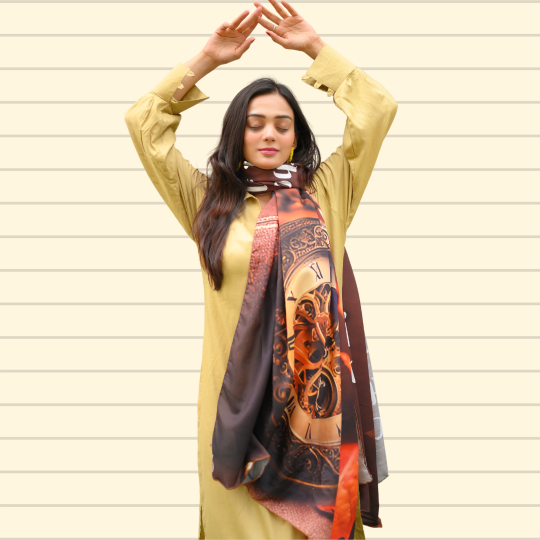 Eternal Time of Love (Dupatta)