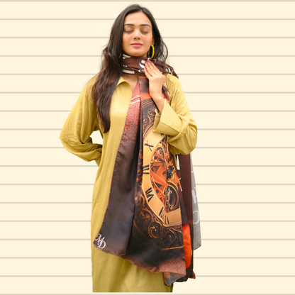 Eternal Time of Love (Dupatta)